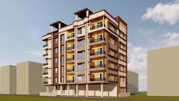 Elevation ganapati-apartment Elevation