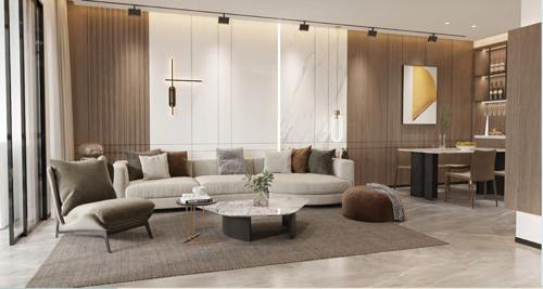  raushni-heights Living Area