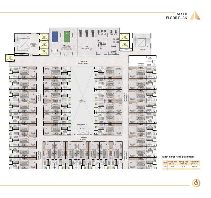  nri avenue Virat NRI Avenue Cluster Plan