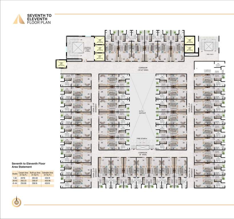  nri avenue Virat NRI Avenue Cluster Plan