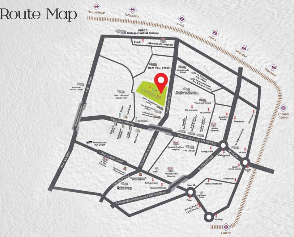  elite gardens Location Plan