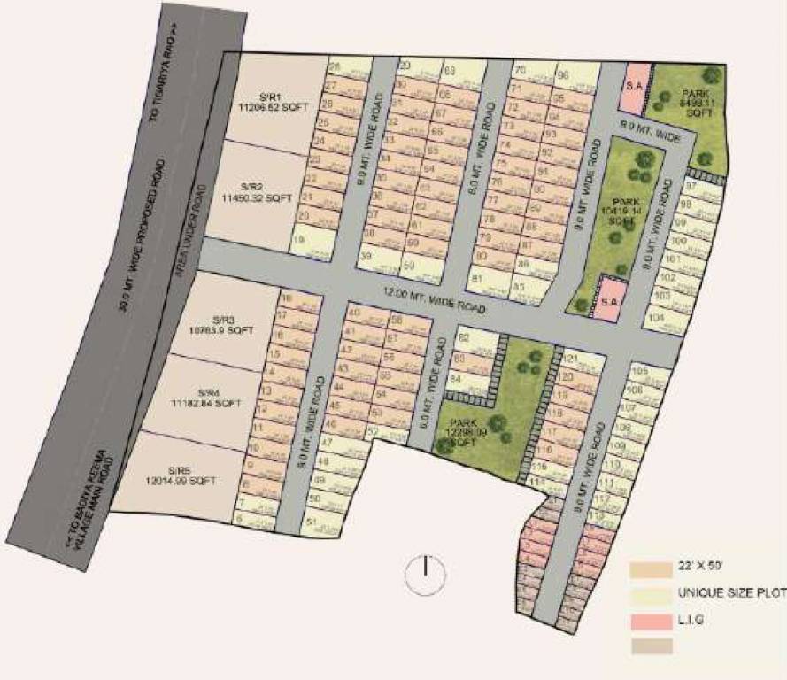  iris dreams Layout Plan