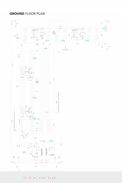 Block A Cluster Plan for ground Floor north-shore Block A Cluster Plan for ground Floor