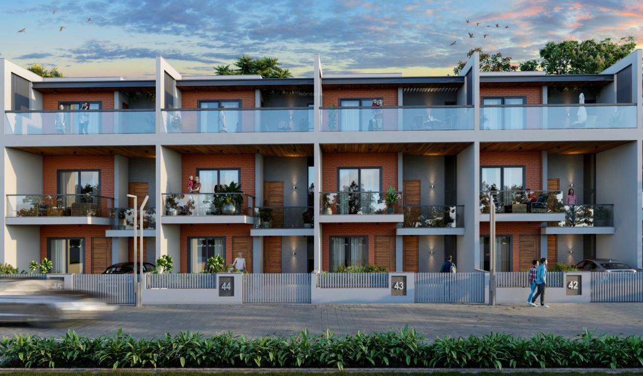 sagar sunrise bungalows Elevation