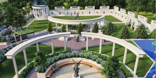  heera-residency Landscape Garden and Tree Planting