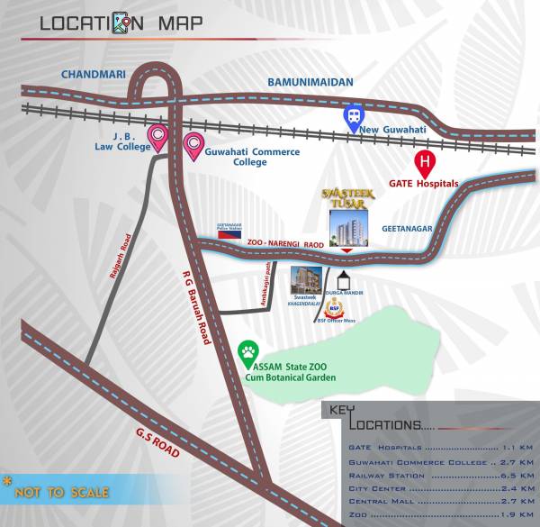  swasteek-tushar-tower Location Plan