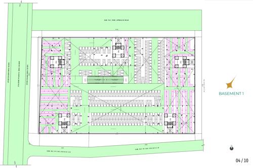  aaloka-parmeshwar Aaloka Parmeshwar Tower A Cluster Plan for ground Floor