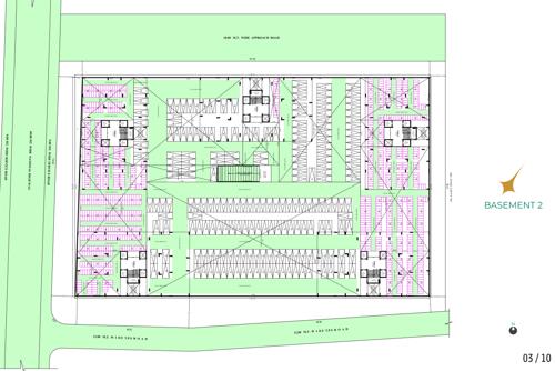  aaloka-parmeshwar Aaloka Parmeshwar Tower A Cluster Plan for ground Floor