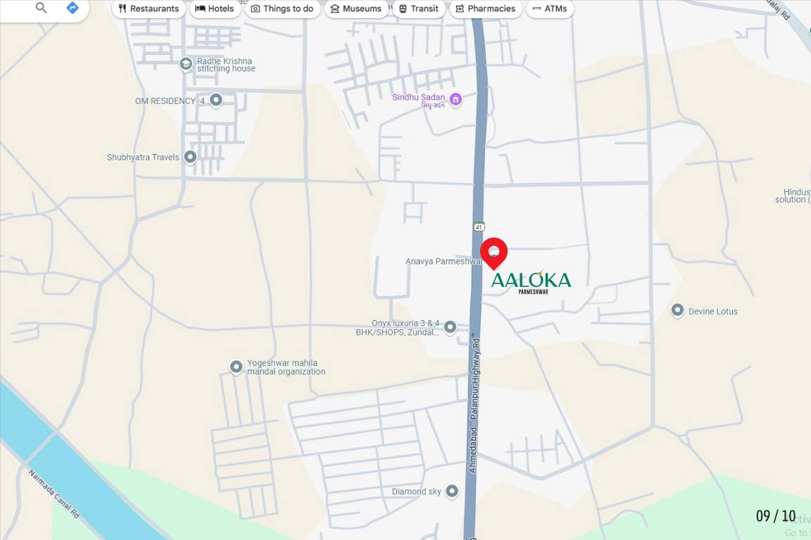  aaloka parmeshwar Location Plan