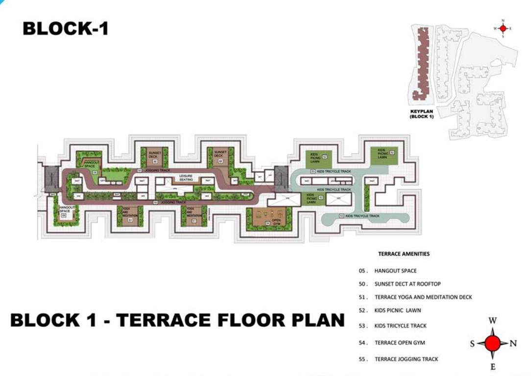  jarvis Block 1 Cluster Plan for Terrace Floor