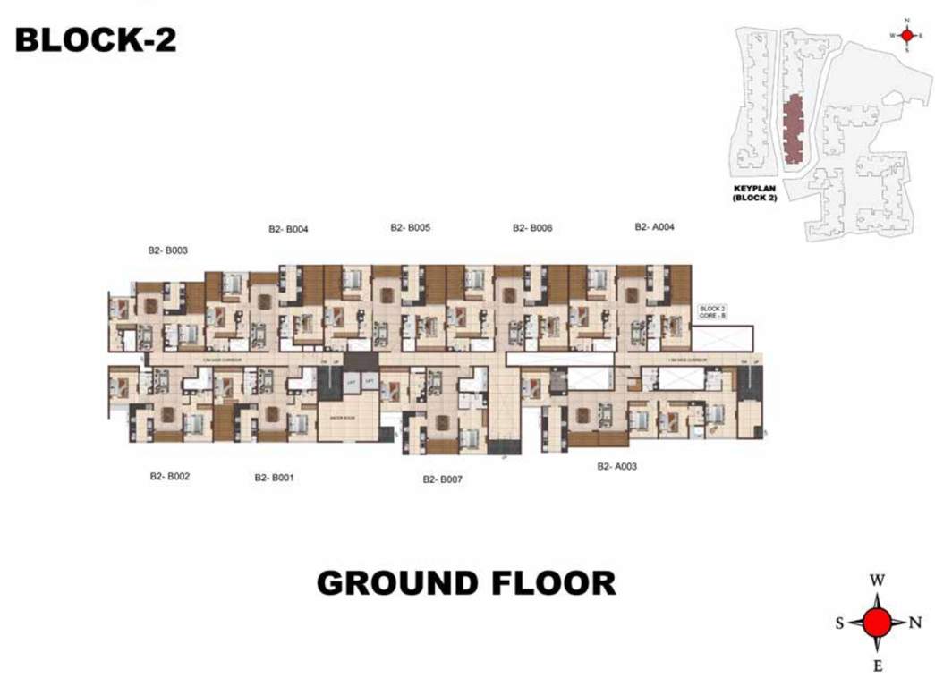  jarvis Block 2 Cluster Plan for ground Floor