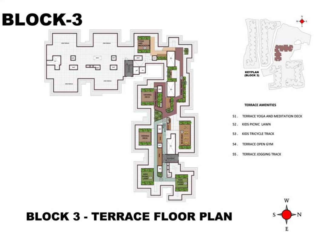  jarvis Block 3 Cluster Plan for Terrace Floor