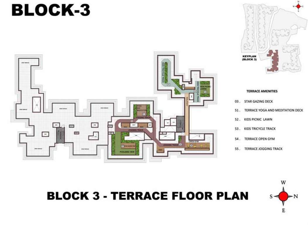  jarvis Block 3 Cluster Plan for Terrace Floor