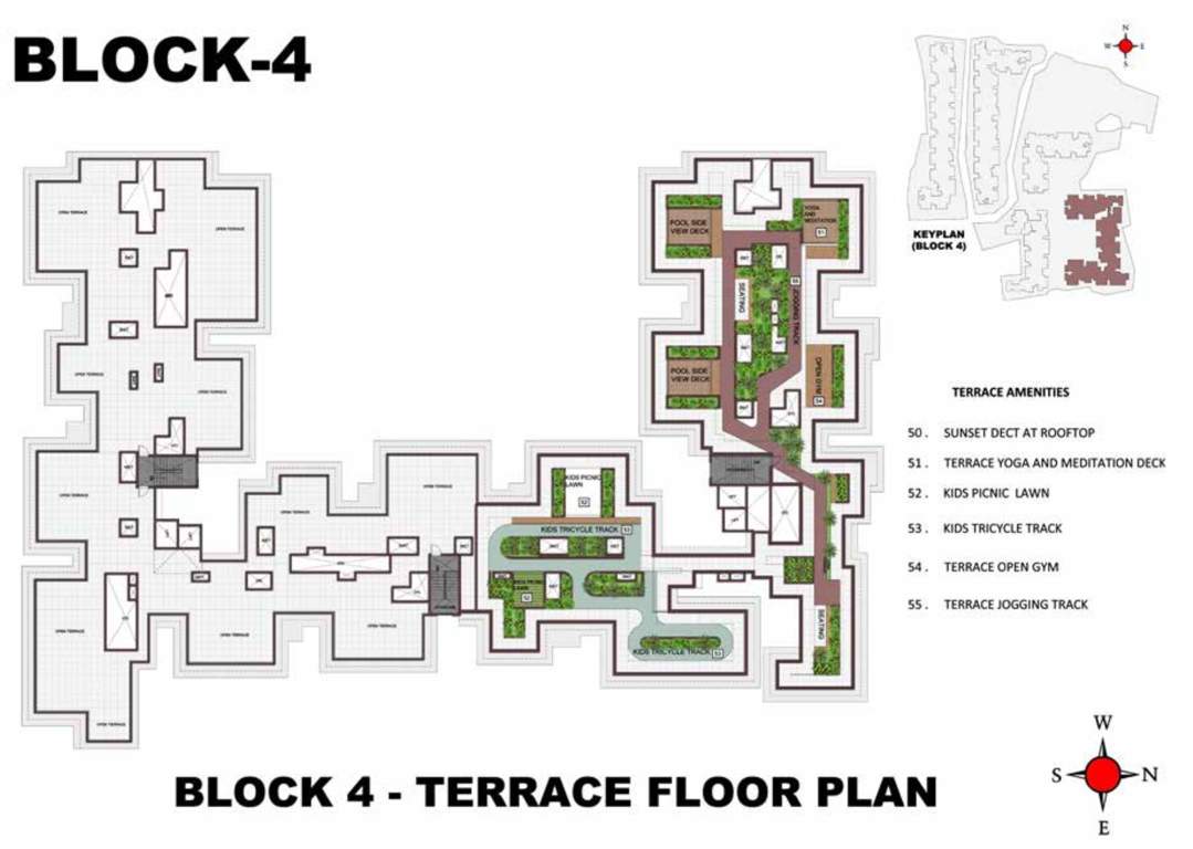  jarvis Block 4 Cluster Plan for Terrace Floor