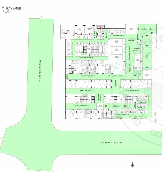  kalyan-heritage Tower A Cluster Plan for Besment