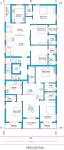  durga-flats Durga Flats Cluster Plan for 3rd Floor