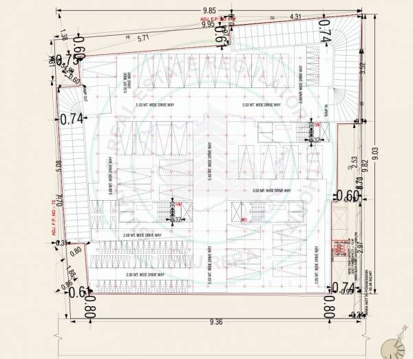  anali-heights-rang-milan- Cluster Plan Basement