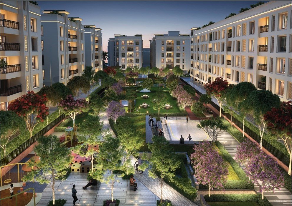 nu tech central park Landscape Garden and Tree Planting