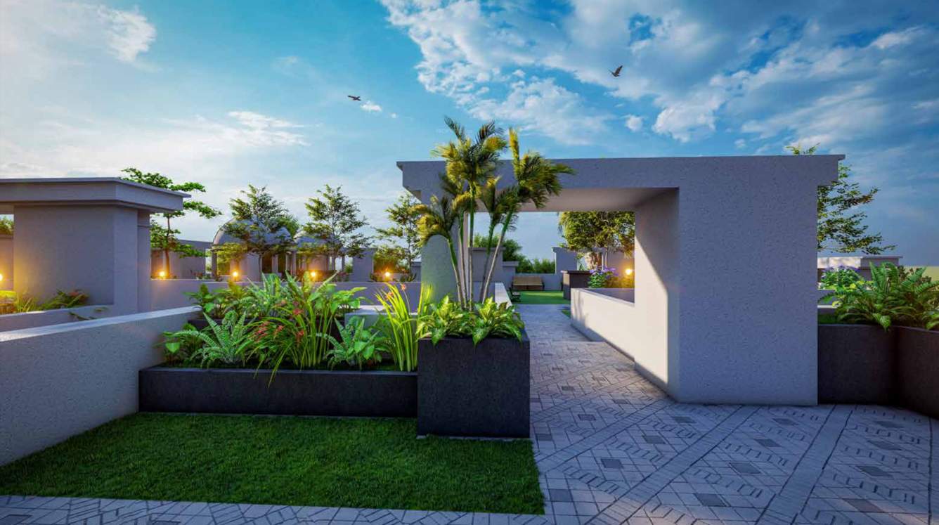  the valentine Terrace Garden