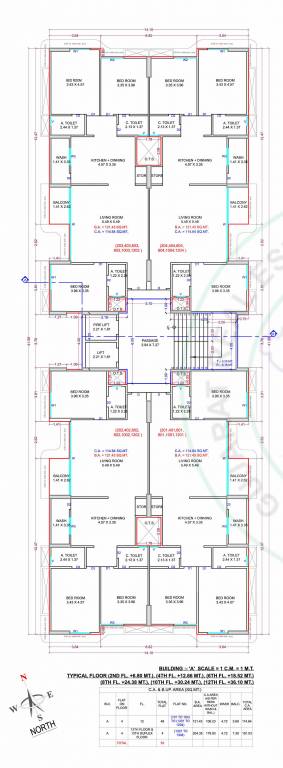  summer seasons Summer Seasons Cluster Plan For Even Floor