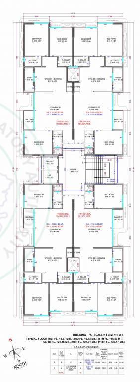  summer seasons Summer Seasons Cluster Plan For Odd Floor