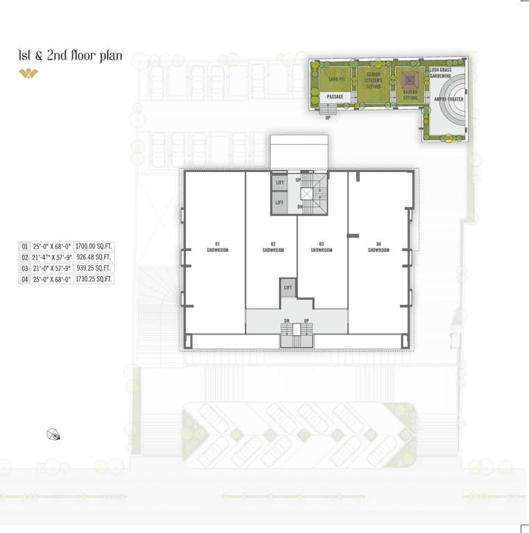  sakar whizzo Type A Cluster Plan