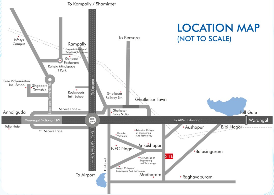  east heaven Location Plan