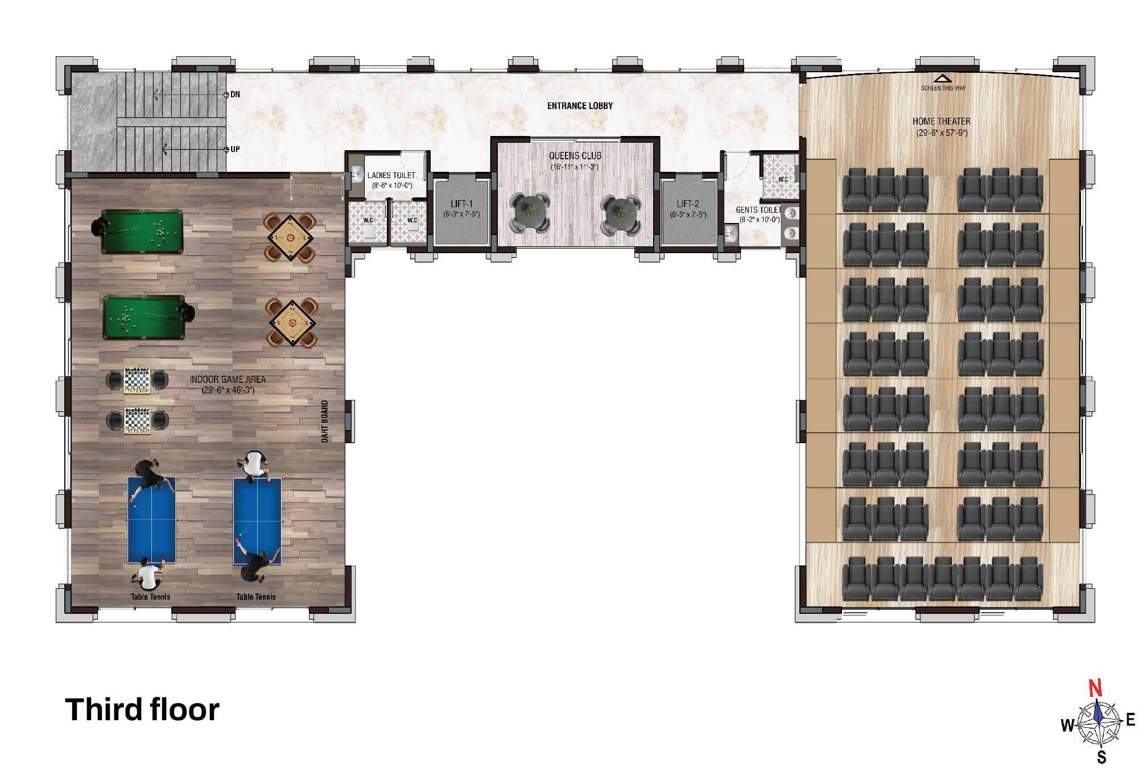  central park Layout Plan