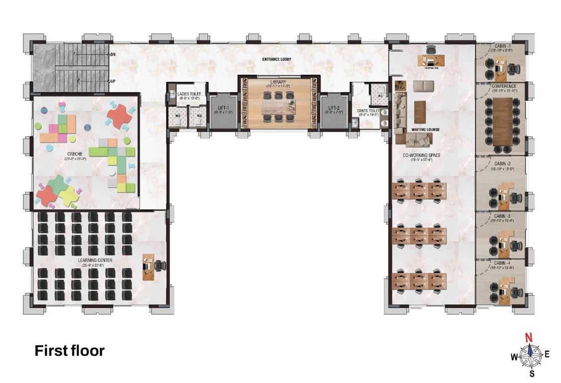  central park Layout Plan