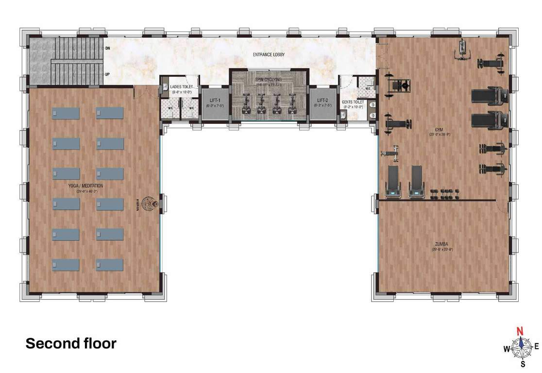  central park Layout Plan