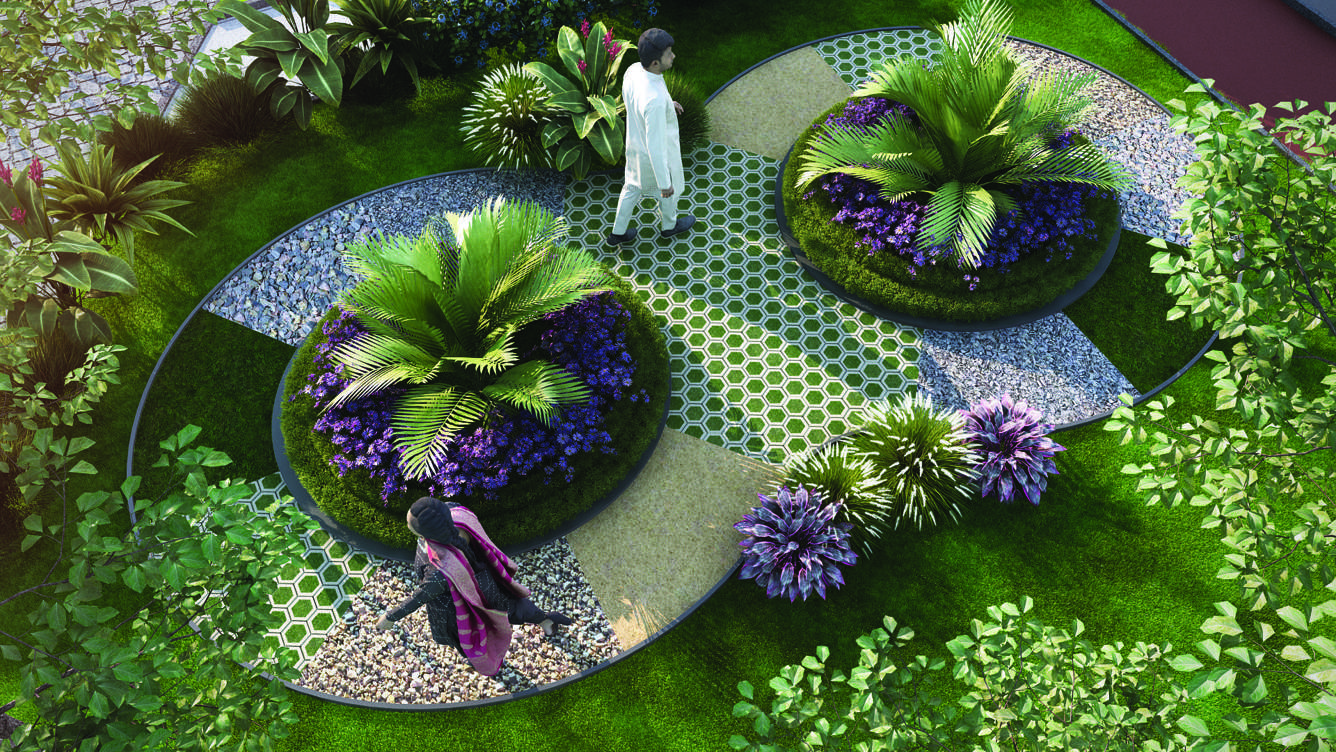  central park Landscape Garden and Tree Planting