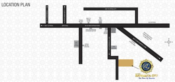  rangeeta-city Location Plan