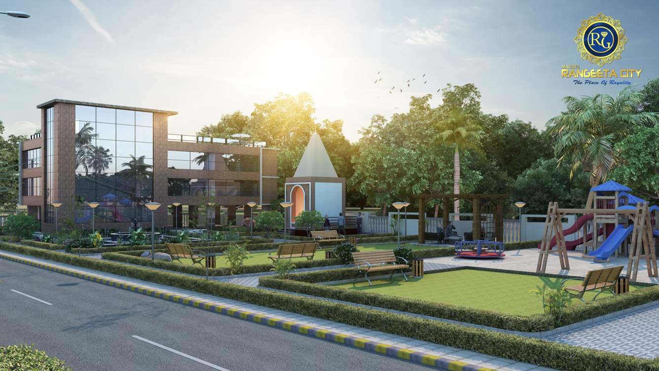  rangeeta city Landscape Garden and Tree Planting