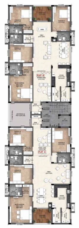  the masterpiece The Masterpiece Cluster Plan from 1st to 5th Floor