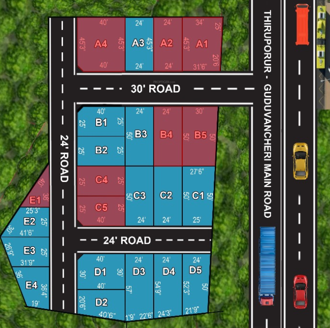  jai avenue Layout Plan