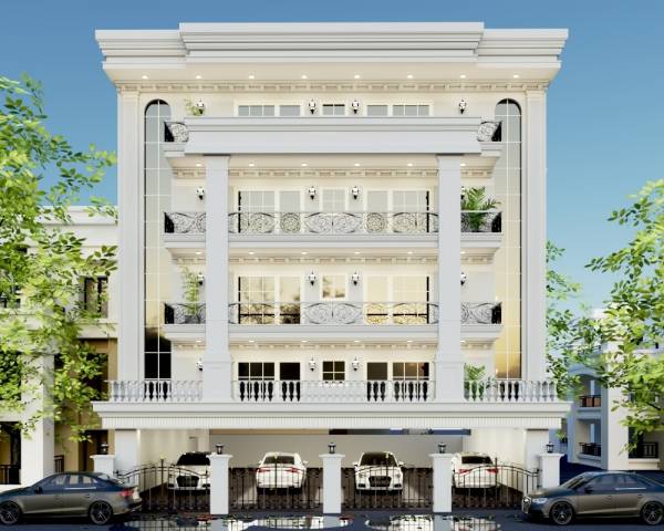  the-azure-nest Elevation