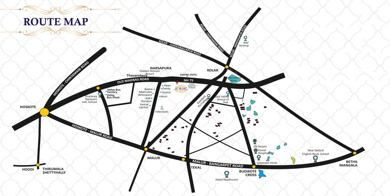  hill view elite phase 2 Location Plan
