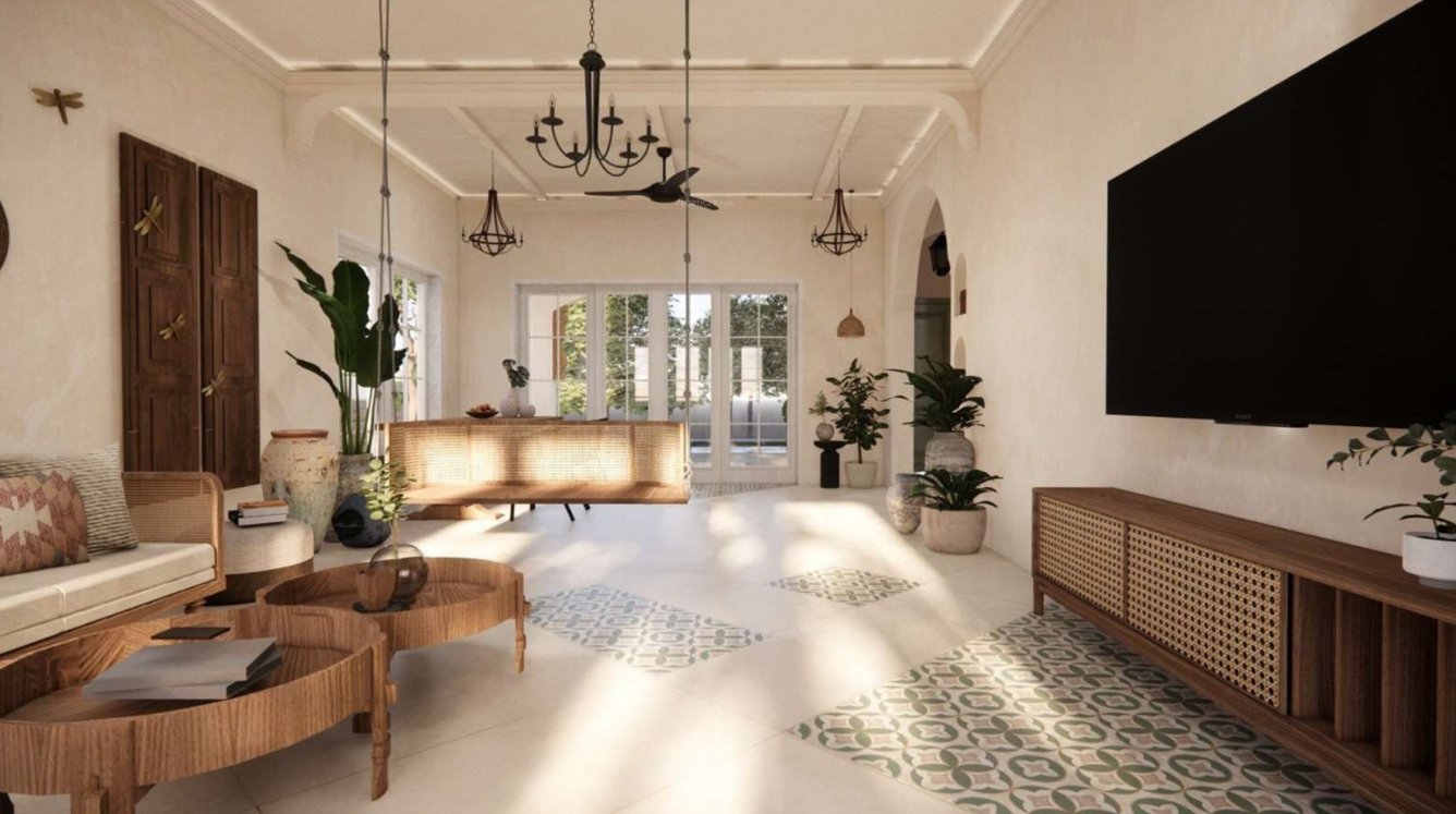  pilerne villa Living Area