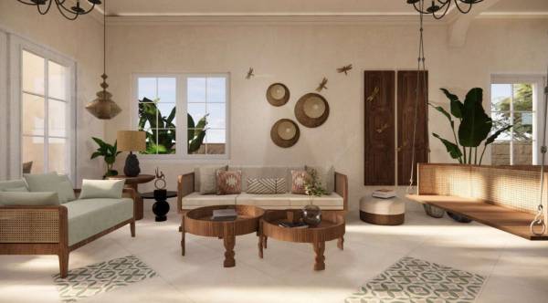  pilerne-villa Living Area