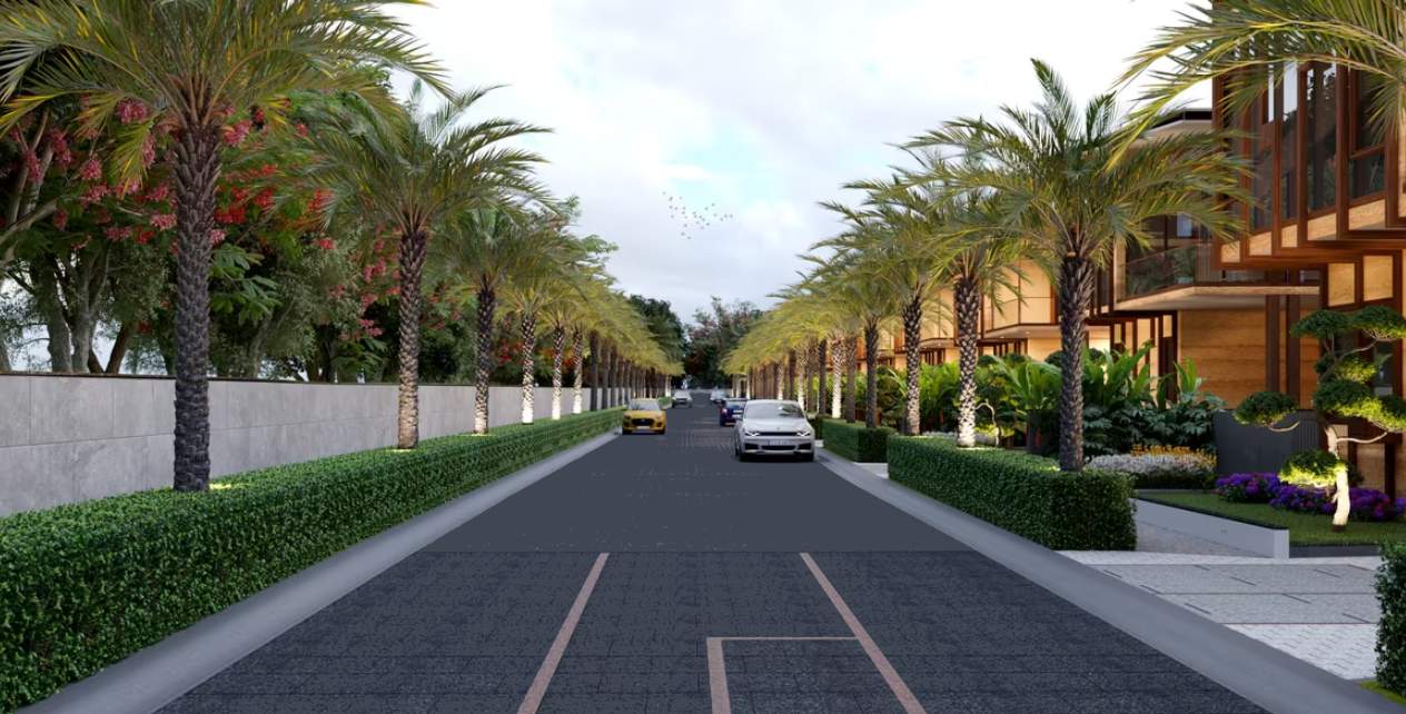  fugen imperial garden Internal Roads & Footpaths