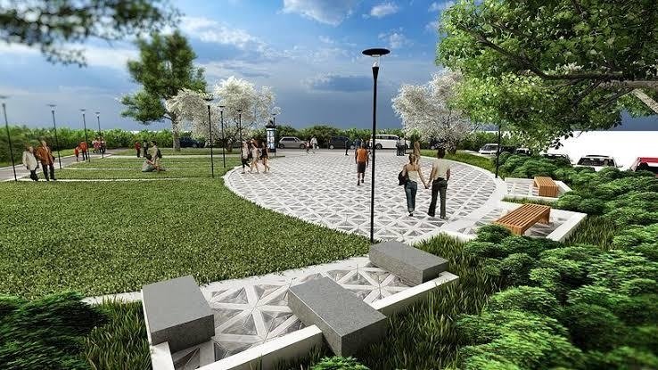  fugen imperial garden Jogging Track