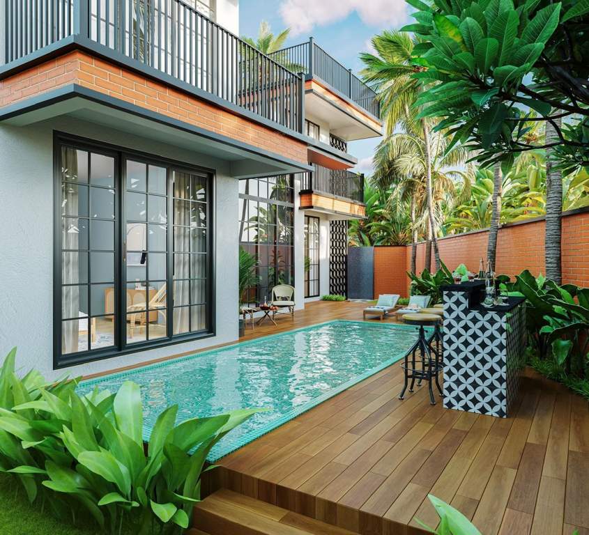  aldona twin villas Swimming Pool