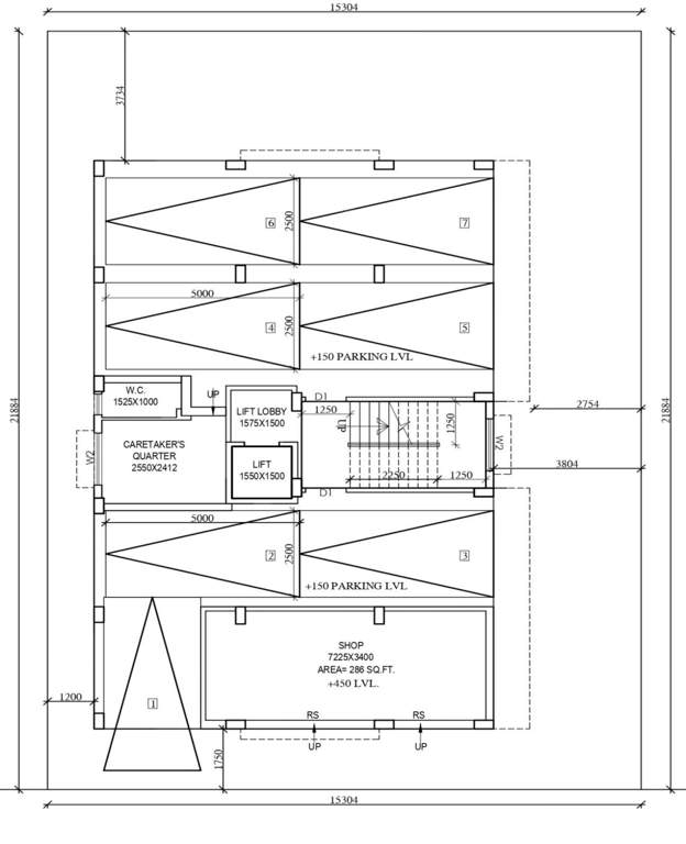  abasan co operative mig Abasan Co Operative MIG Cluster Plan for ground Floor