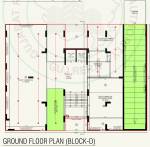 Block D Cluster Plan for ground Floor turquoise-glamouere Block D Cluster Plan for ground Floor
