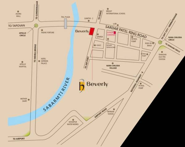  beverly Location Plan