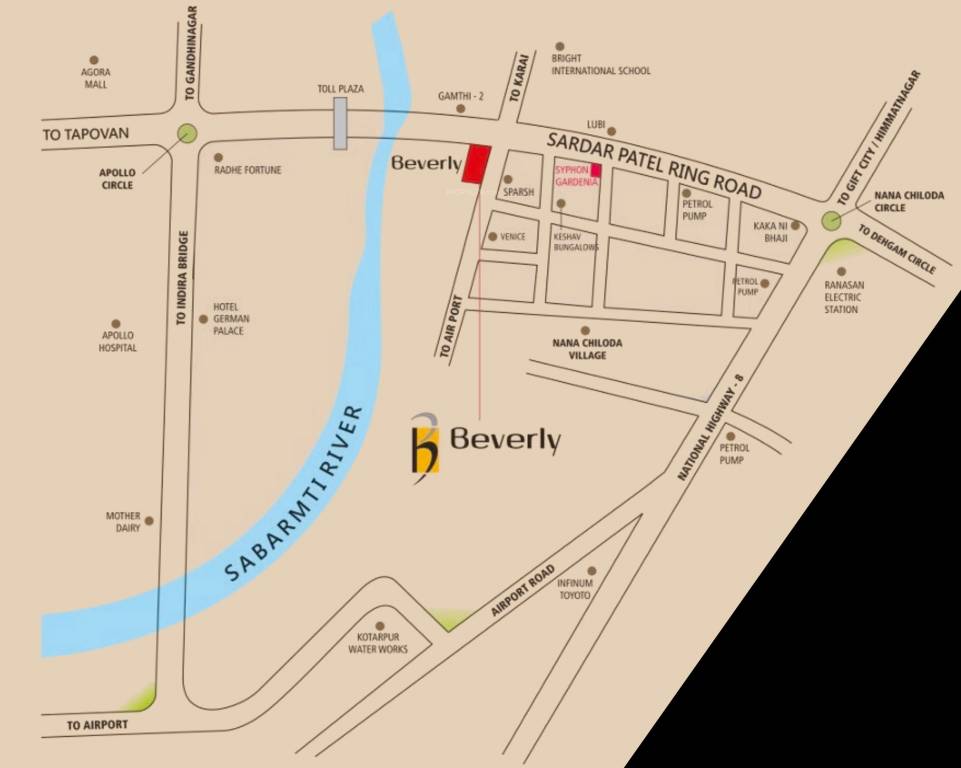  beverly Location Plan
