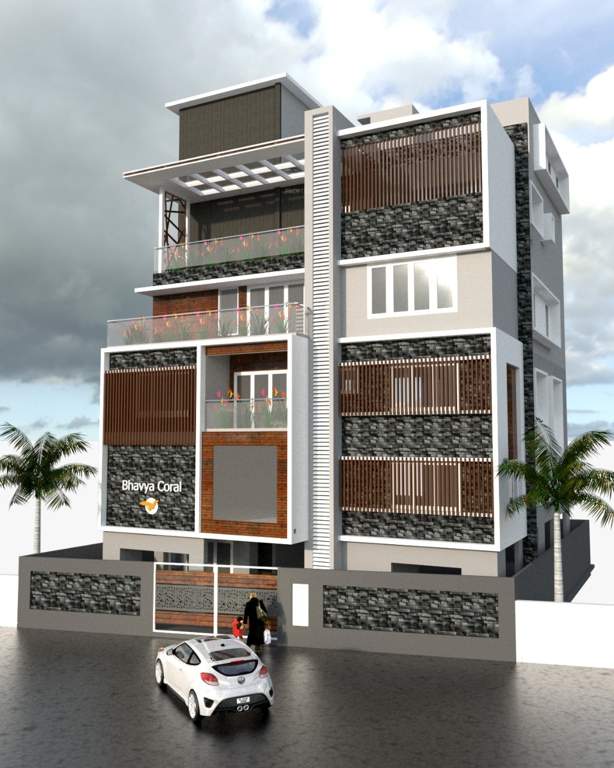  bhavya coral Elevation