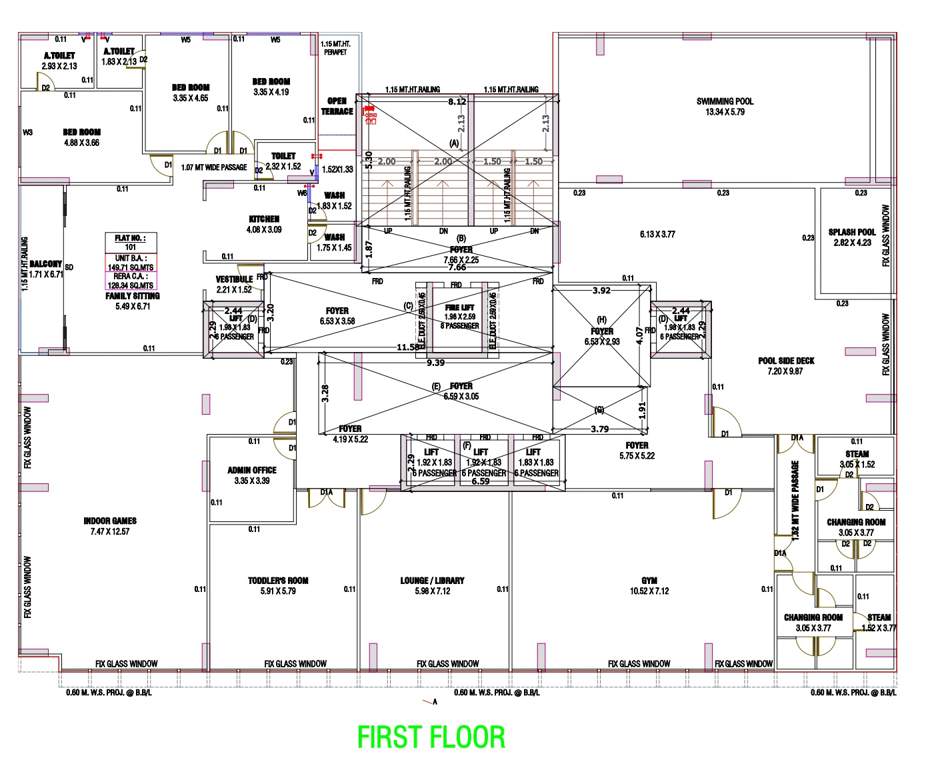  empire sky epitome Empire Sky Epitome Cluster Plan for 1st Floor