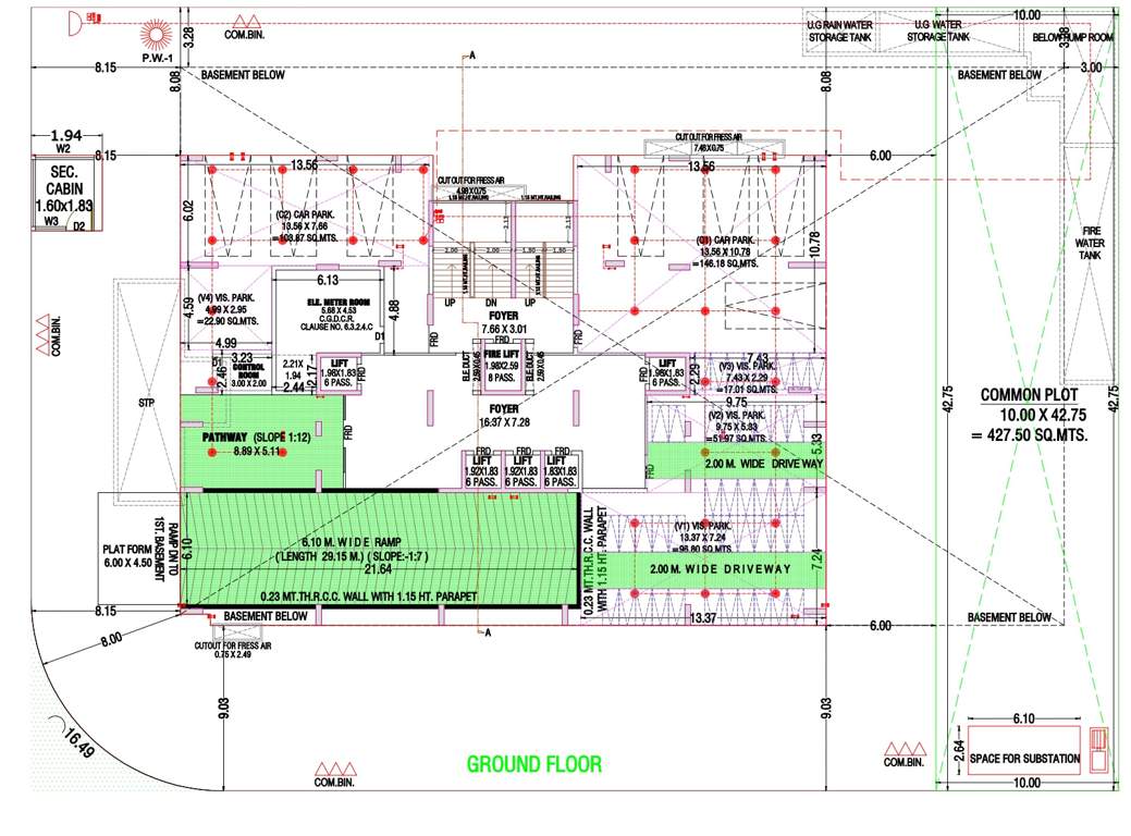  empire sky epitome Empire Sky Epitome Cluster Plan for ground Floor