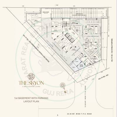  the-skyon Block A Cluster Plan for Basement Floor